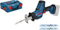 Bosch Professional Scies égoïnes, 18 V, 18 V, Bleu/Blanc, System scie sabre sans-fil GSA -LI C (version Compact