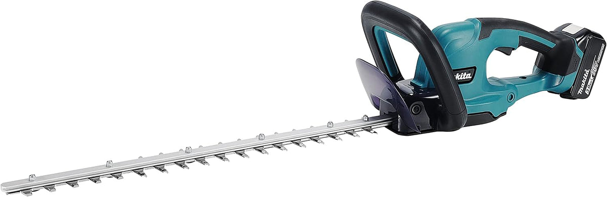 Makita Taille-haies, 50 cm, 18 V, 3,0 Ah, Blanc/Bleu, DUH507RF Taille-haie sans Fil /, 1 Batterie + Chargeur