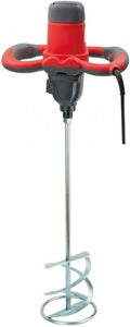 MONDELIN Agitateurs magnétiques, 1600 W, 200 L, 160 mm, Blanc/Gris, Agitateur électrique Tecmix, Malaxeur professionnel pour béton