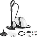 Polti nettoyeur vapeur, 2 Litres, Blanc/Noir, Vaporetto Smart 120, Chaudière Haute Pression 4 Bars, Réservoir Amovible