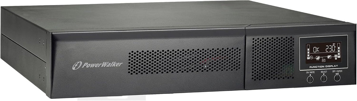 PowerWalker onduleur, 1000 W, 1000w, Noir/Gris, Power Factor