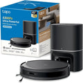 Tapo robot aspirateur, Noir/Bleu, Aspirateur Robot Laveur 2 en 1 RV20Max Plus, Vidage Automatique, Silencieux ultra fin