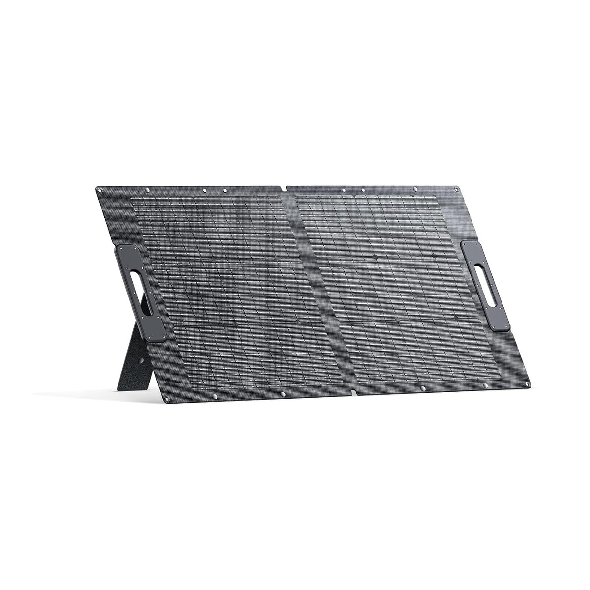BLUETTI panneau solaire, 100 W, Gris, Pliable Pieds Ajustables pour Camping