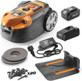 Lawnmaster Tondeuses robot, 24 V, 500 m, Gris/Noir