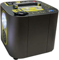 ZXCVBNAS groupe électrogène, 175 * 175 * 170 mm, 126000mAh, 126000ah, 12 V, Noir/Marron, Générateur Portable Batterie Rechargeable au Lithium