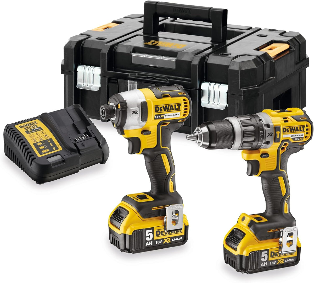 DEWALT perceuse-visseuse, 5 Ah, Noir/Gris