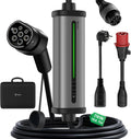 GONEO Stations de charge, 11kw, 7 m, Noir/Gris
