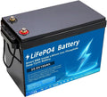 BOGJFC batterie, 24 V, 100 Ah, 2560 Wh, 440×245×315 mm, 16.3 kg, Bleu/Noir