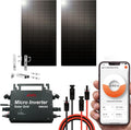 W onduleur, 600 W, Noir/Gris, Toit ou Abri