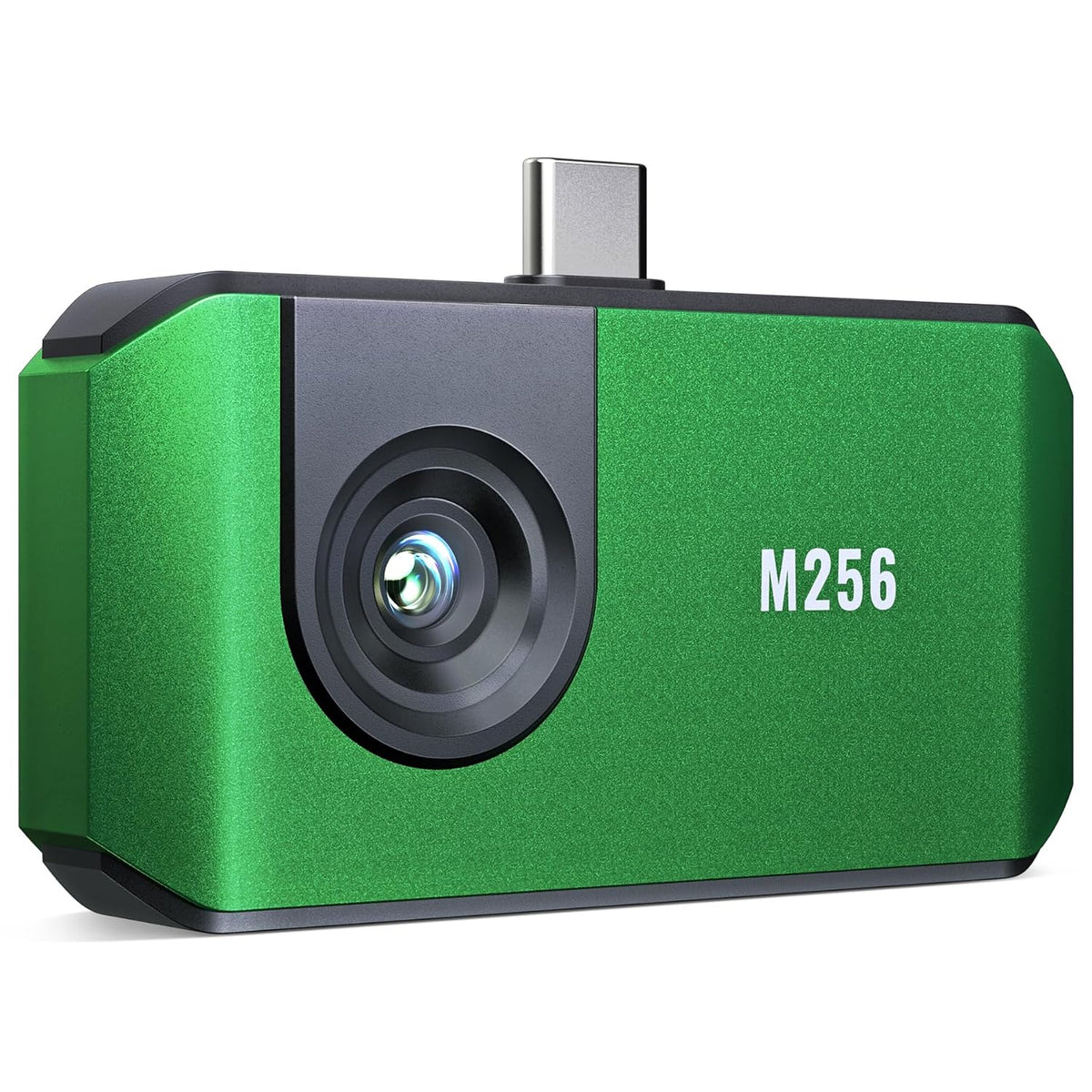 AMPBANK Imageurs thermiques, 512x384, Vert/Bleu, Camera Thermique Android, TISR Résolution Caméra Thermique Infrarouge avec Analyse 3D