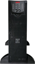 APC onduleur, 230 V, Noir/Gris, Smart-UPS RT 5000VA, ( externe ) Ethernet 10/100, RS-232 10 connecteur(s) de sortie Smart-Slot Hauteur du rack 3 U