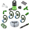 Netadrip Kits d'arrosage goutte à goutte, 6500 l, Gris/Blanc, Kit d'arrosage goutte à goutte automatique, système de micro-irrigation