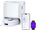 NARWAL robot aspirateur, Blanc/Gris, Freo X10 Pro Aspirateur Robot, 11 000 Pa Double Flux Anti-enchevêtrement