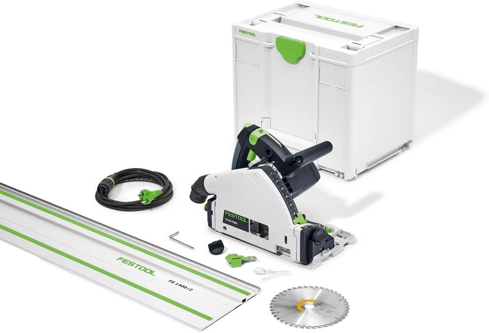 Festool Scies plongeantes, Blanc/Gris, Scie plongeante TS 55 REBQ-Plus-FS