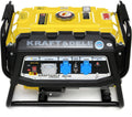 KRAFT&DELE groupe électrogène, 3500 W, 230 V, 12 V, Noir/Gris, Générateur de courant professionnel Kraft & Dele KD148