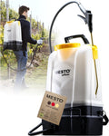 Mesto pulvérisateur, 18 L, Gris/Blanc, e.RS185 à Batterie à Dos
