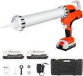 FHRKA Pistolets à calfeutrer, 20 V, Blanc/Gris, Comprend 1 Batterie (2battery)