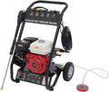 BJTDLLX nettoyeur haute pression, NL 150, 7.5HP, 190 Bar, 8 m, Fer, caoutchouc, PVC, Noir, Rouge, à Essence
