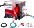 SanBouSi Pompes à carburant, 550 W, 220 V-240 V, <70 dB, 60 L, 230 V, Rouge/Blanc, Buse automatique