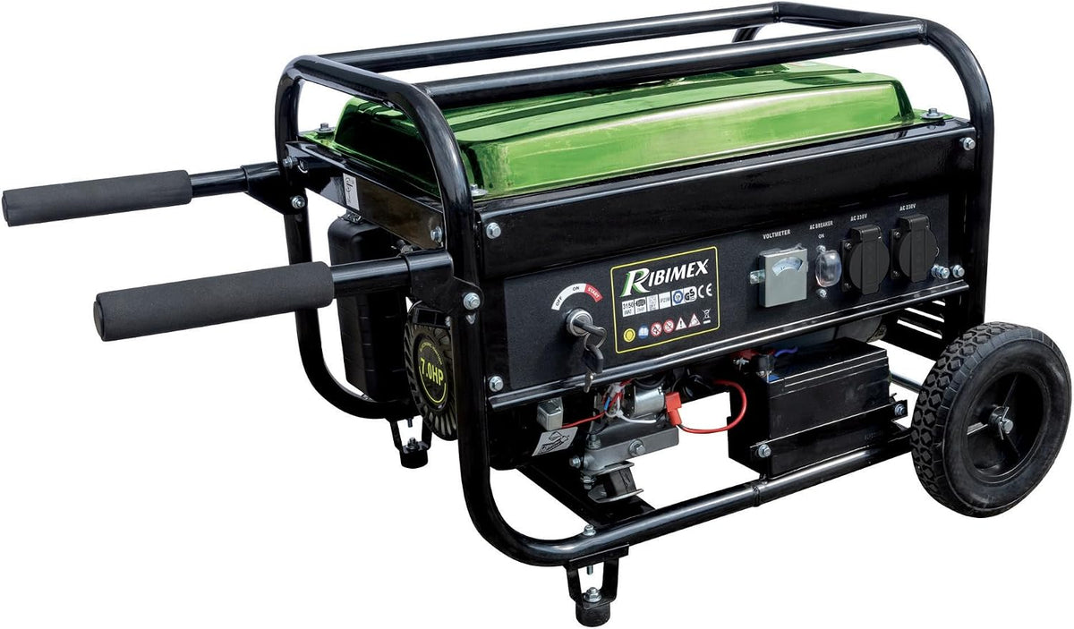 RIBIMEX groupe électrogène, 3150 W, Noir/Gris, - PRGE3150