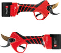 FELCO Sécateurs, 834 W, 834 W, 34 mm, 14,4 V, 73 mm, Doré, Sécateur Électrique Professionnel Sans Fil - 2 Batteries