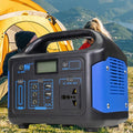 WTHOME Batteries externes, 220 V, 300 W, Bleu/Noir