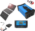 JAVPTAV panneau solaire, 4000 W, Bleu/Noir, Les activités de Plein air, Les VR et Les Besoins d'énergie d'urgence