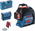 Bosch Traceurs de ligne laser, 30 m, Rouge, Professional Niveau Laser Lignes GLL 3-80 (laser, l'intérieur
