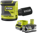 RYOBI Ponceuses excentrique, 18 V, 5.0 Ah, Jaune/Noir
