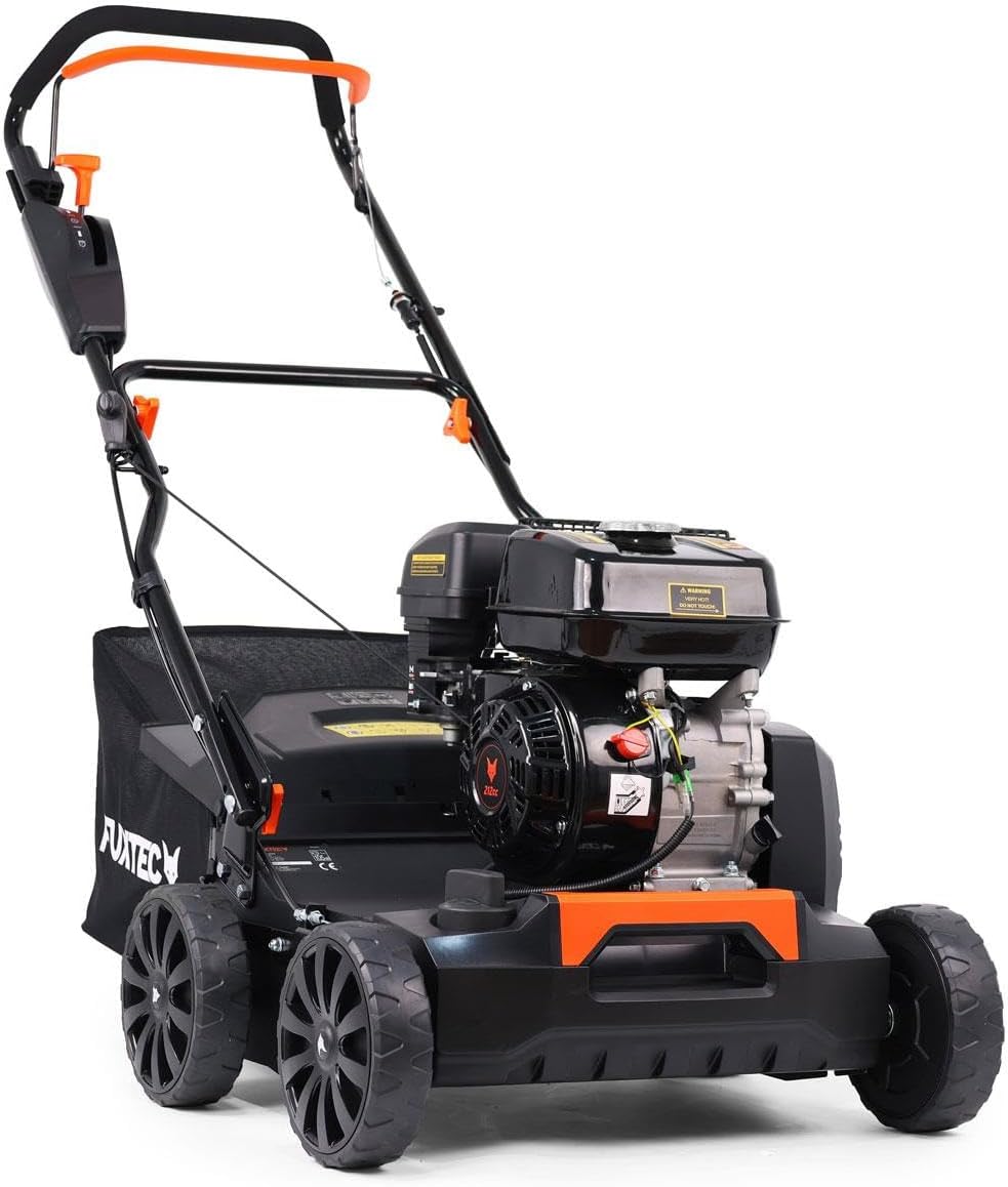 Fuxtec Scarificateurs, 4,1 kW, 45 L, Noir/Gris