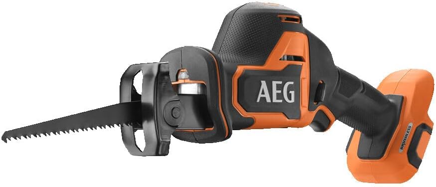 AEG Scies égoïnes, 18 V, 23 mm, Noir/Gris, Éclairage LED, Revêtement SoftGrip - BUS 18SBL