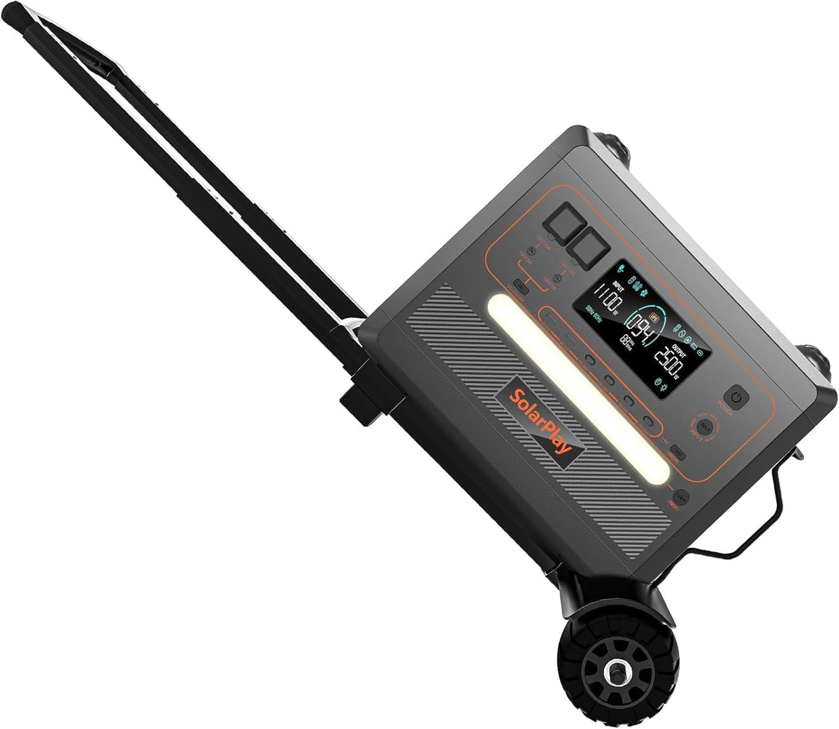Cellplay groupe électrogène, 2500 W, 2300 Wh, 4800 W, 230 V, Gris/Noir, voyage en camping-car