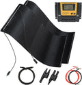 XINPUGUANG panneau solaire, 300 W, 150 W, 12 V, 24 V, Noir, Kit Souple, 2 Panneaux + Régulateur de Charge 30A / + Câbles Solaires