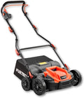 Fuxtec Scarificateurs, 36 cm, 45 L, Noir/Gris, Scarificateur électrique FX-EV360, aérateur de gazon avec 1500 watts de puissance