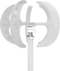 TanjcXliu groupe électrogène, 220 V, 600 W, Gris/Blanc, Éolienne - Générateur d'énergie éolienne - - Kit complet - - Pour la maison