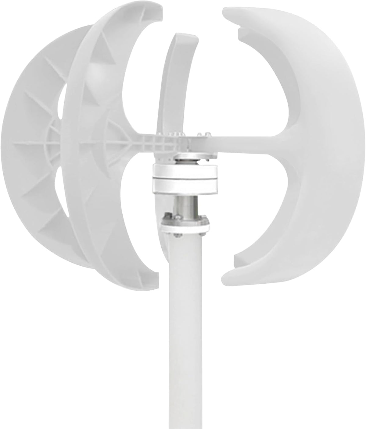 TanjcXliu groupe électrogène, 220 V, 600 W, Gris/Blanc, Éolienne - Générateur d'énergie éolienne - - Kit complet - - Pour la maison