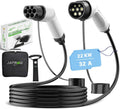 JATRHG Chargeurs de batterie, 22KW, 15 m, Noir/Gris