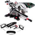 metabo Scies d'encadreur, 216 M, 1,5 Kw, 216 mm, 50 m, Gris/Noir, 619261000 - Scie à Onglet télescopique à Vitesse variable KGSV - - m