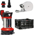 Pompes à eau utilitaires Einhell, Noir/Gris, Pompe de relevage/Kit innondation GE-DP 7535 N LL