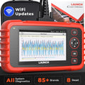 LAUNCH Outils diagnostics pour système de moteur OBD-II, Rouge/Noir
