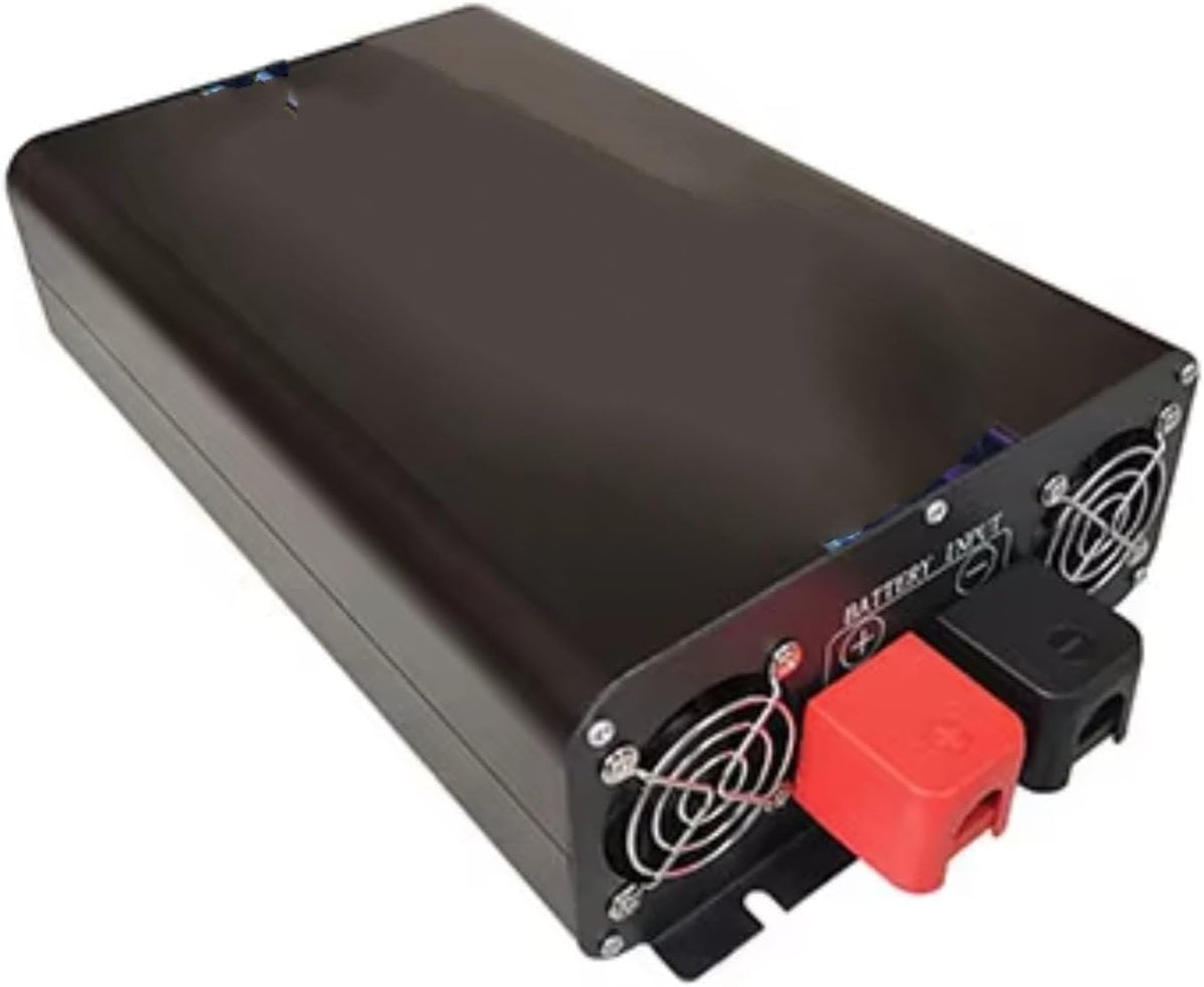 TETARI onduleur, 285*80*180 mm, 4000 W, 5000 W, 12 V, 24 V, Rouge/Noir, 220 V-240V60Hz)