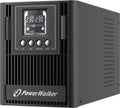 PowerWalker onduleur, 900 W, Noir/Gris, VFI 1000 AT Double-Conversion (en Ligne) 1 kVA 3 Sortie(s) CA