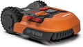 WORX Tondeuses robot, 700 m, Noir/Orange, Landroid WR142E Robot Tondeuse Connecté ²
