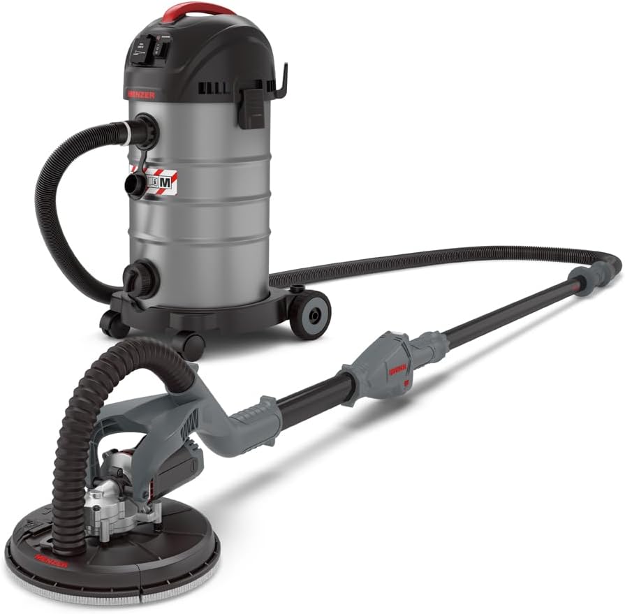 MENZER Ponceuses à disque, Gris/Noir, Dustfree Système de Ponçage LHS 225 VARIO + VCM 330