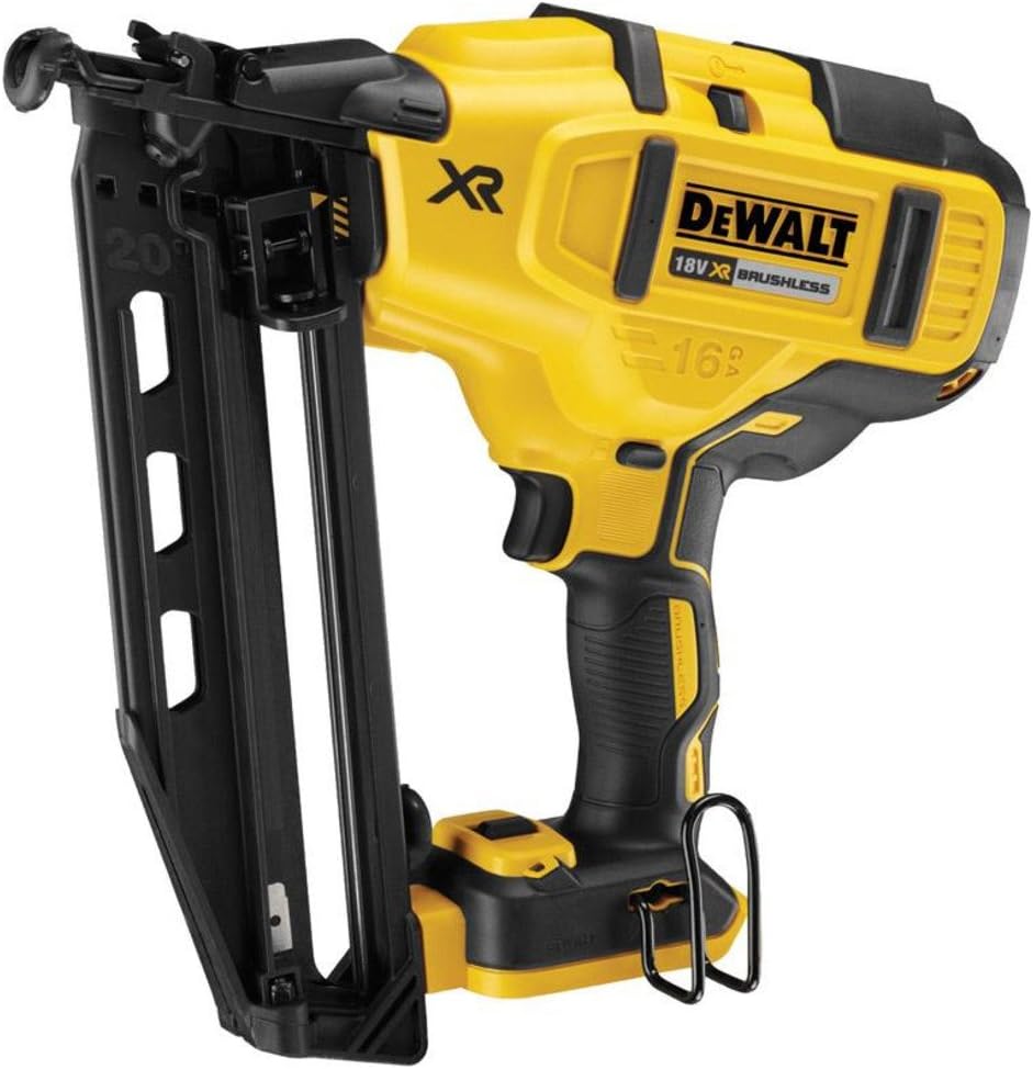 DEWALT Cloueur de finition, 18 V, 1,2 mm, Noir/Jaune