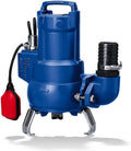 KSB Pompes de relevage, 1.25kw, 220v, Bleu/Blanc