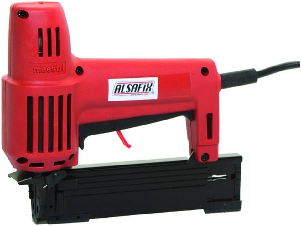 D-Work Agrafeuses et cloueuses, 230 V, 2300 W, Rouge/Noir, Cloueur Électrique Skn 30 E en Box 1
