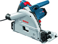 Bosch Professional scie circulaire, 400 W, 165 mm, Bleu/Blanc, scie plongeante GKT 55 GCE (puissance 1, lame de Best for Wood Ø