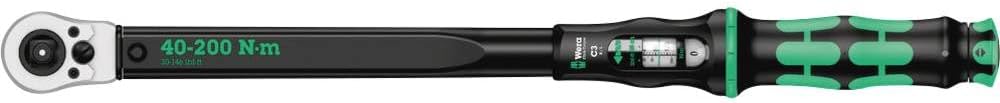 Wera Clés dynamométriques, Noir/Gris, 40-200 Nm