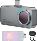 Mileseey Imageurs thermiques, 256 x 192, Gris/Rose, TR256i Caméra d'imagerie Thermique pour Android